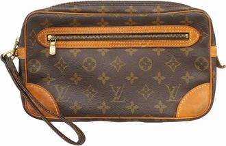 Louis Vuitton Brown Clutch Bag (Pre-Owned)