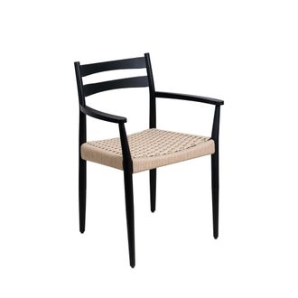 Koketto Home Silla de madera de haya en color negro