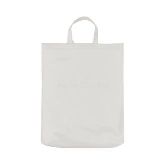 Acne Studios Tote Bags, unisex, White, Size: ONE SIZE Tote Bag