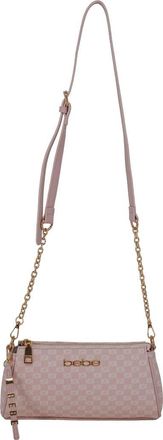 Bebe Adela Monogram Crossbody Bag in Powder Pink at Nordstrom Rack