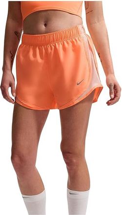 Nike Tempo Dri-FIT Mid-Rise Brief-Lined Running Shorts Womens Shorts Orange Pulse/Reflective Silver : XL (US 16-18) 5, Polyester
