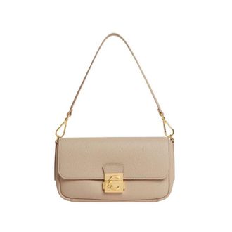 Coccinelle cross body bag C-Me Handbag Grained Leather Sandshell beige
