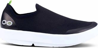 Oofos Womens Oomg Eezee Shoe In White/black