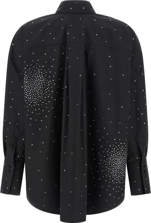 Giuseppe Di Morabito Womens Black Cotton Blouse