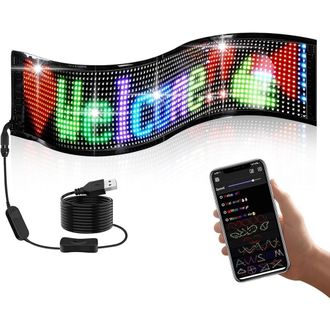 Trade Shop Trade Shop - Insegna Led Programme Control App Bluetooth A Scorriment Usb Por Favor