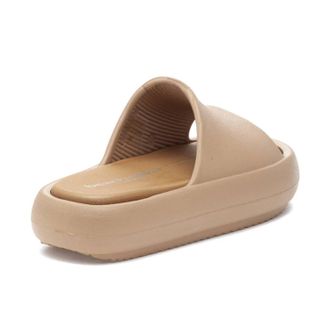 J/Slides Womens Squish Slide In Tan