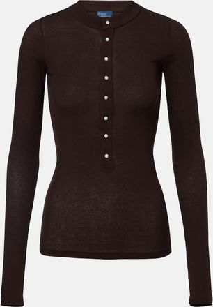 Polo Ralph Lauren Cotton jersey Henley shirt