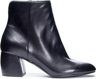 Chinese Laundry Womens Davinna 60S Style Vegan Ankle Boots In Black