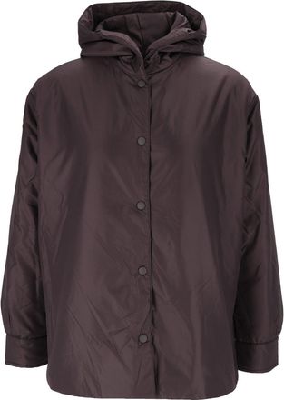 Aspesi Beth Brown Hooded Nylon Jacket