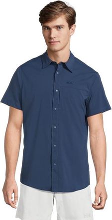 Helly Hansen Tofino Solen Short Sleeve Shirt Mens T Shirt Ocean : 2XL, Elastane/Polyamide
