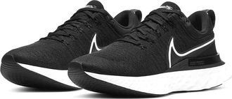 Nike Nike Mens React Infinity Run FK 2 Shoe, Black White Iron Grey, 12 UK
