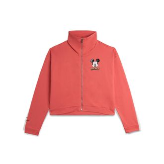 Freddy Felpa collo alto e zip comfort fit Mickey Mouse