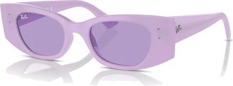 Ray-Ban Sunglasses, unisex, Purple, 49 MM, Kat Sunglasses