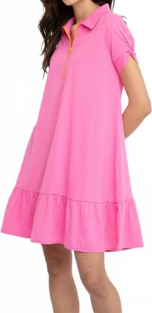 Lisa Todd Courtside Mini Dress In Passion