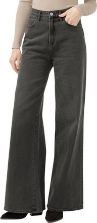 Silver Jeans Co Highly Desirable High Waist Ultra Wide Leg Jeans in Ash at Nordstrom, Size 25 31