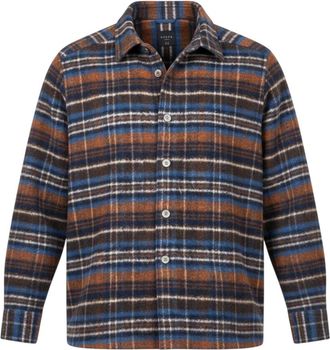 Xacus 169Ml 31444 Overshirt in lana - - Jackets - Uomo - Multicolore - M