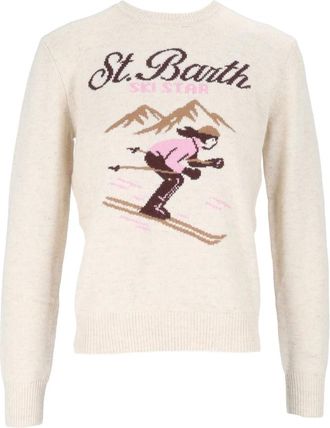 MC2 Saint Barth Nuovo Maglione Girocollo - Knitwear - Hombre - Beige - M