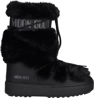 Moon Boot LTrack Faux Fur High WP - - Shoes - Donna - Nero - 39 EU