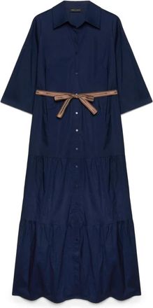 Fiorella Rubino Shirt Kleedjes - Dames - Shirt Kleedjes - Blauw - 2XL - Kleedjes