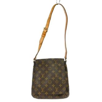 Louis Vuitton Pre-owned Cross Body Bags, female, Brown, Size: ONE SIZE Pre-owned Canvas Cross Body Bag