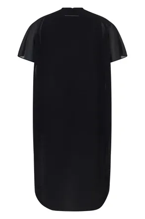 Maison Margiela Asymmetric Draped Dress - Black