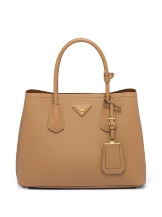 Prada Double Saffiano tote bag - Brown