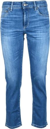 Dondup Rose Stretch Jeans - Dames - Slim Fit Jeans - Blauw - W25 - Katoen - Jeans