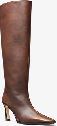 Michael Kors Darrah Burnished Leather Boot