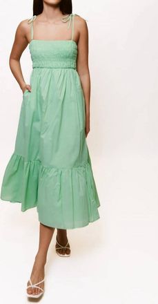 Hutch Lyndee Midi Dress In Mint