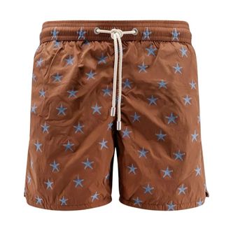 Saint Barth Heren, Badkleding, Bruin, Maat: XL