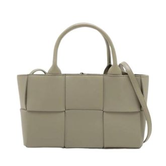 Bottega Veneta Pre-owned Cross Body Bags, female, Green, Size: ONE SIZE Pre-owned Leather Cross Body Bag