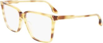 Victoria Beckham Glasses, female, Brown, Size: ONE SIZE Acetate Optical Frame