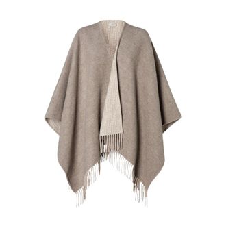 Fendi Poncho - Accessories - Mujer - Beige - ONE SIZE