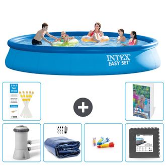 Intex Piscina Easy Set Redonda - 457x84 Cm - 7-piezas S177