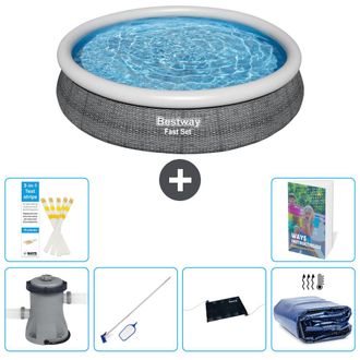 Bestway Piscina Bestway Fast Set Redonda - 366x76 Cm - 7-piezas S235