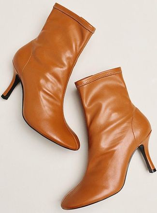 Maeve Round-Toe Sock Boots
