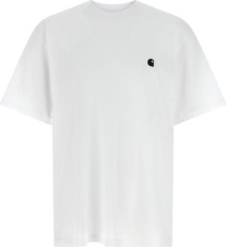 Carhartt Work in Progress White Crew Neck T-Shirt