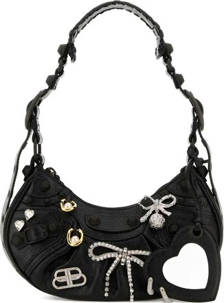 Balenciaga Borsa a spalla Le Cagole XS - Nero