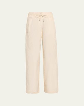 3.1 Phillip Lim Poplin Double-Waistband Pants
