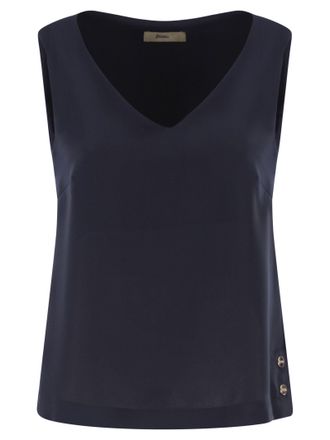 Herno V-Ausschnitt-Top