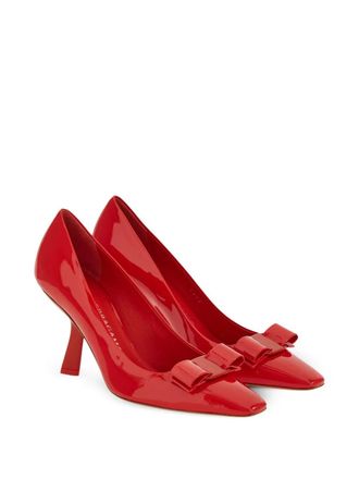 Ferragamo Vara Bow Pump - Red