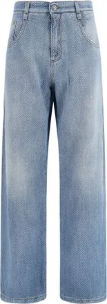 Ermanno Scervino Cotton Relaxed Fit Womens Jeans