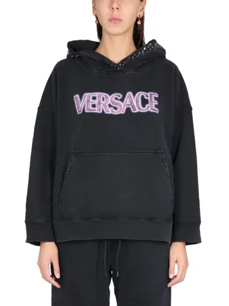 Women's versace sweatsuit hotsell