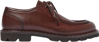 Scarosso Damiano Derby veterschoen - Heren - Veterschoenen - Bruin - 43 1/2 EU - Leer - Schoenen