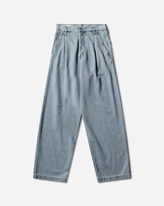 Dries Van Noten Men s Pleated Jeans Light Blue