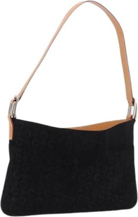 Celine Pre-owned Vintage Hand Bag - Dames - Vintage Schoudertas - Zwart - ONE Size - Leer - Vintage