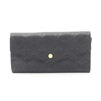 Louis Vuitton Pre-owned Wallets, female, Blue, Size: ONE SIZE Pre-owned Portefeuille Curieuse Monogram Empreinte Long Wallet