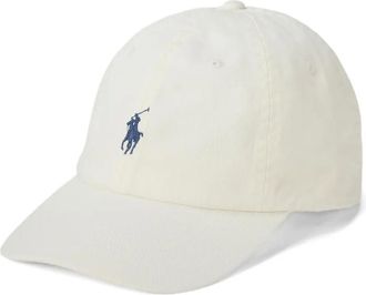 Polo Ralph Lauren Polo Pony-embroidered baseball cap - women - Cotton - One Size - White