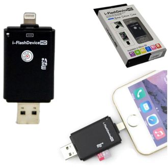 Trade Shop Trade Shop - 32gb I-flash Hd Usb Smartphone Microsd Tf Microsd Reader For Cellularies And Pc