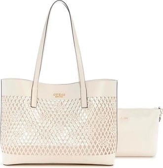 Guess Bolso de Hombro Camden - Bags - Mujer - Blanco - ONE SIZE